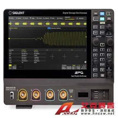 鼎陽(yáng)SIGLENT SDS2204X HD 高分辨率示波器 200 MHz帶寬 4通道