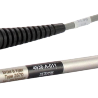 HBK 4954-A-011型  帶2670型前置放大器的?英寸自由場傳聲器，3 HZ 至 80 KHZ，預(yù)極化