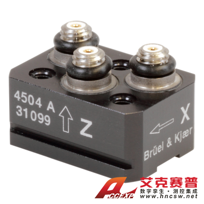 HBK 4504-A型  三軸壓電式CCLD加速度計，不含電纜