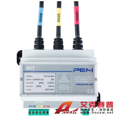 PEM RCTrms-3ph系列羅氏線圈 工業(yè)電流探頭傳感器 可永久安裝