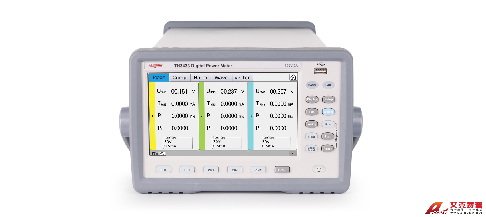 TH34XX系列多通道數(shù)字功率計(jì) TH34XX系列多通道數(shù)字功率計(jì)