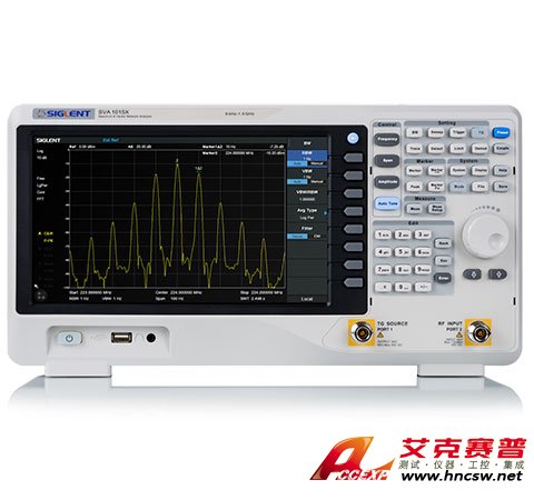 鼎陽SIGLENT SVA1075X矢量網絡分析儀&頻譜分析儀