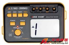 VICTOR 60B+ 絕緣電阻測(cè)試儀