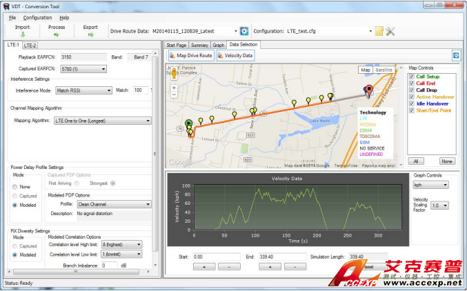 Spirent思博倫Live2Lab虛擬駕駛測(cè)試轉(zhuǎn)換工具