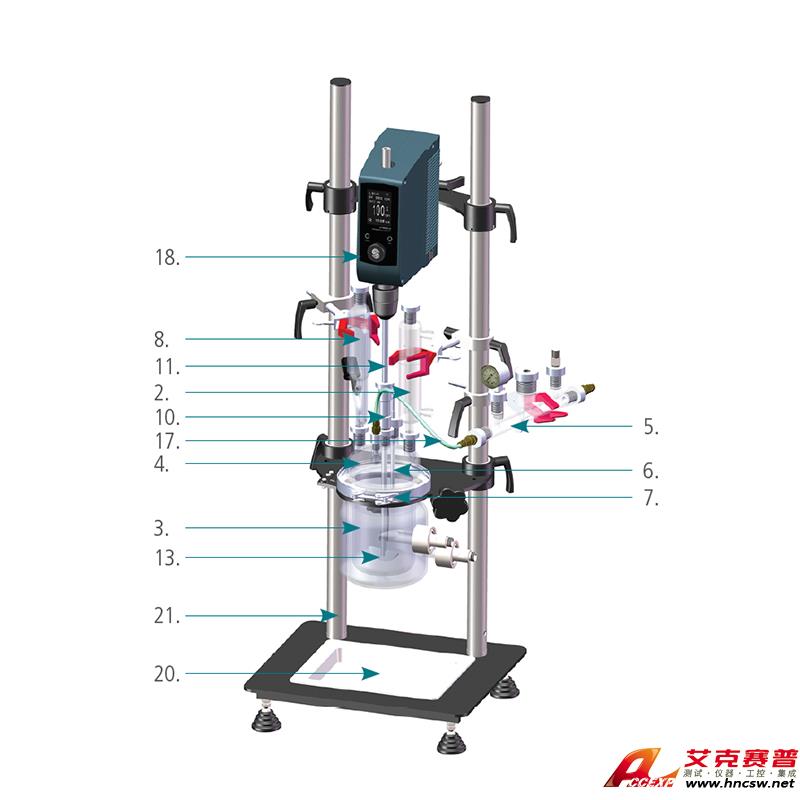 JULABO優(yōu)萊博 3000mL壓力反應(yīng)釜，JRS-6439-254