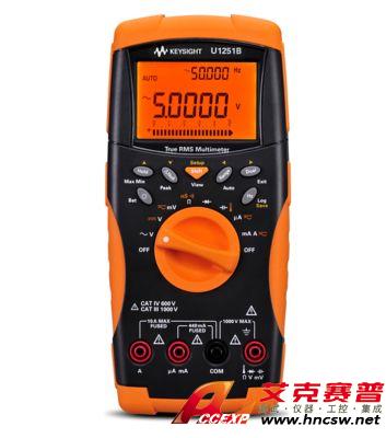 keysight是德 U1251B 手持式數(shù)字萬用表，4位半，基礎型